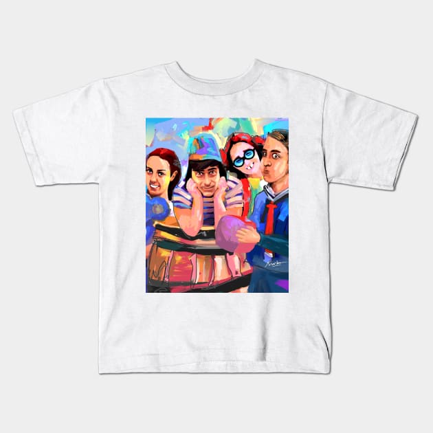 chavo del 8 Kids T-Shirt by mailsoncello